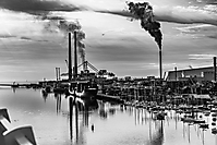 Acht Uhr morgens im Hafen