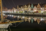 Glückstadt bei Nacht