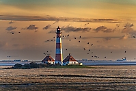 Bild 04 - Westerheversand am Abend